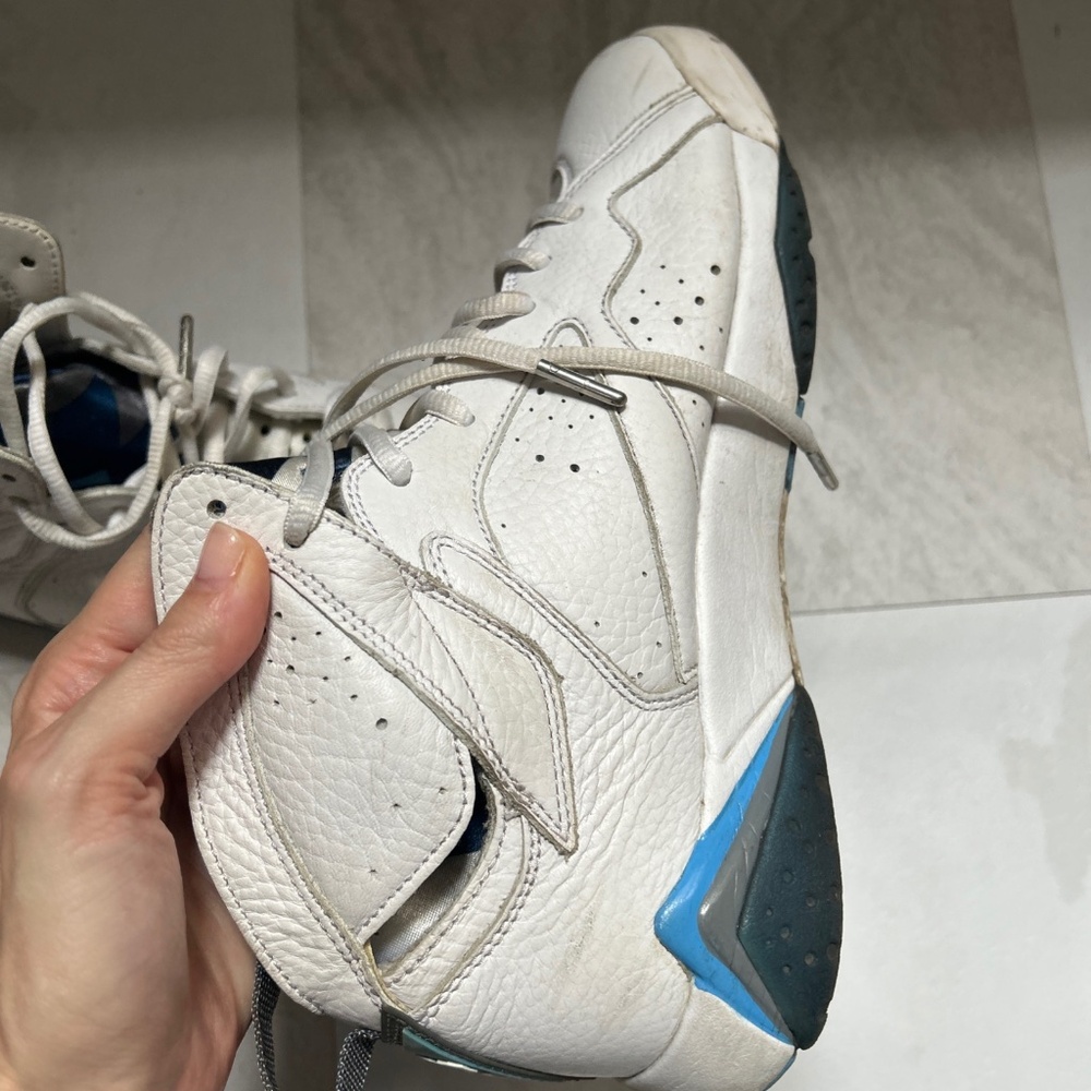 Nike Air Jordan 7 Retro French Blue/White 304775-107 Men’s Size 9